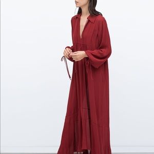 Zara long studio dress